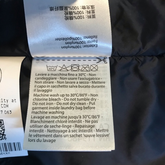 Save The Duck Black Mega Packable Hood Rain Jacket NWT Size Small - Picture 9 of 16